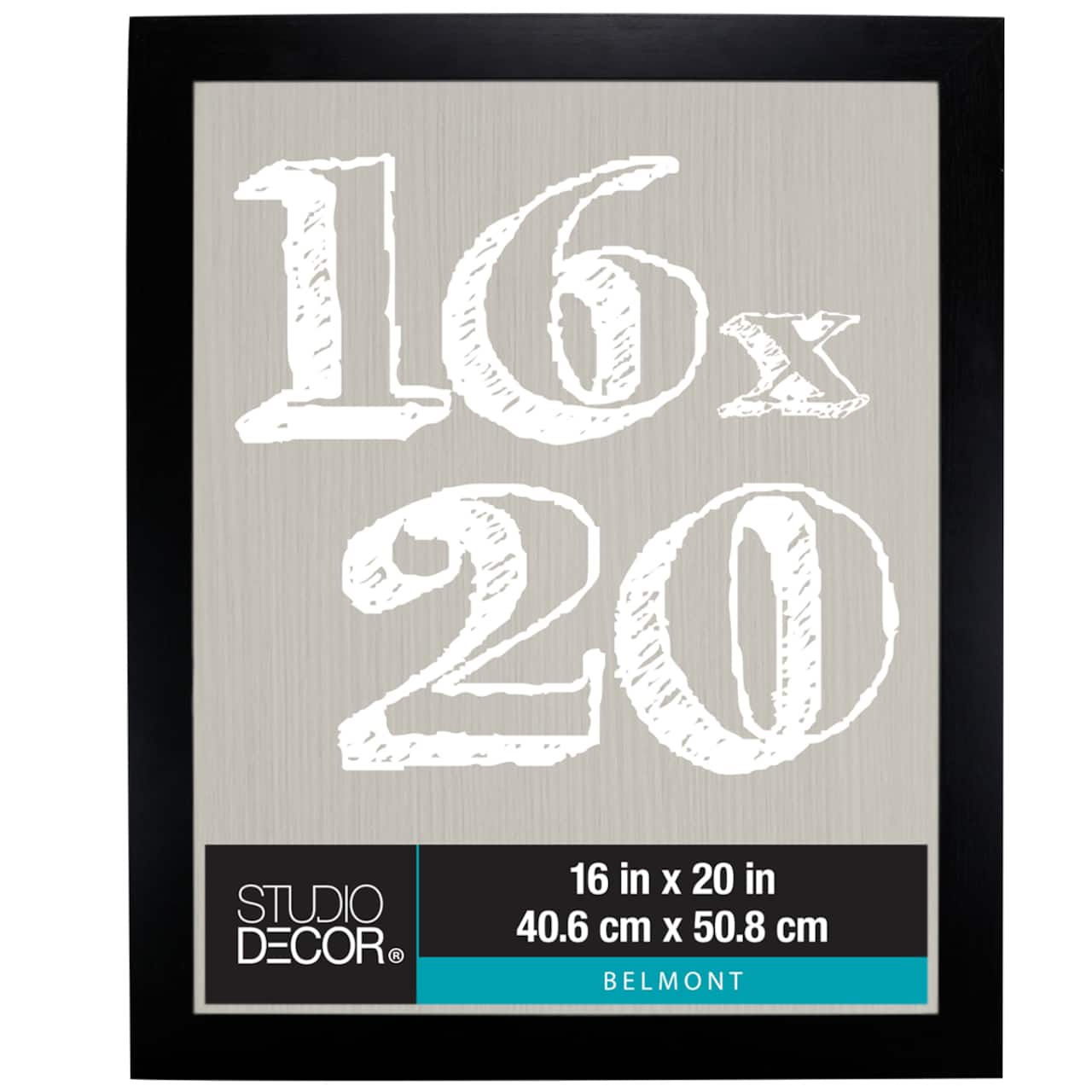 4 Pack: Black Belmont Frame by Studio Décor®